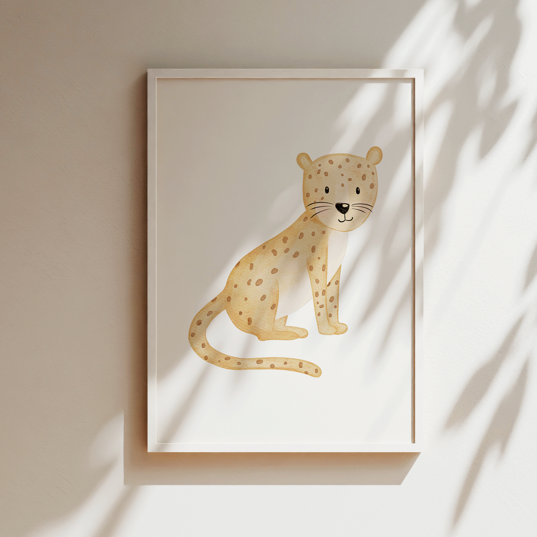 Kinderzimmerposter kleiner Gepard