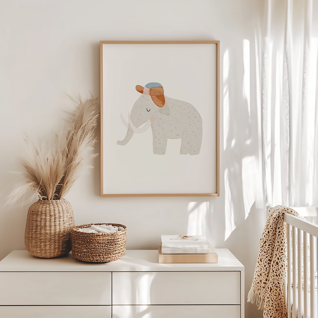 Kinderposter Mammut