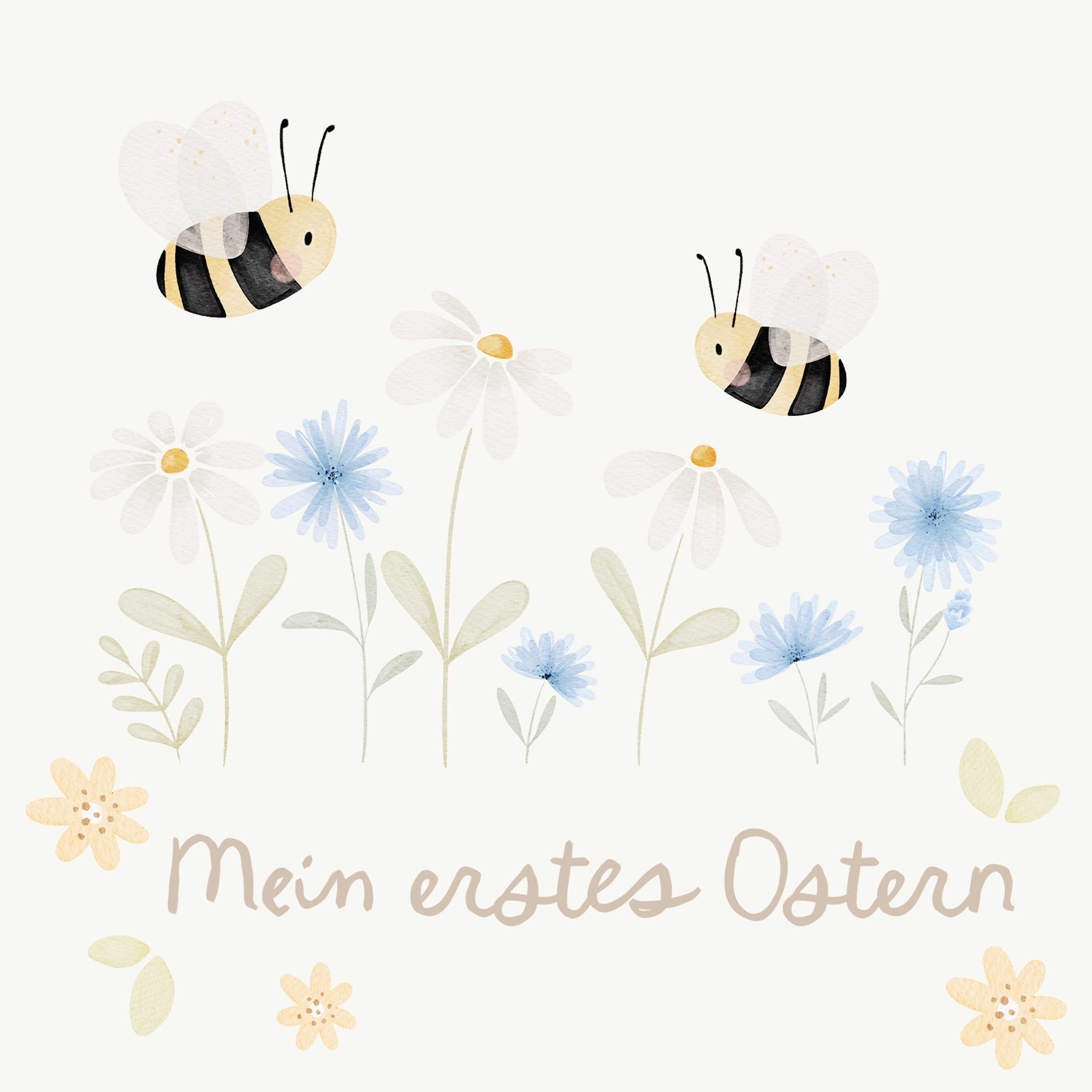 Hej Hanni Bügelbild Frühling Mein erstes Ostern