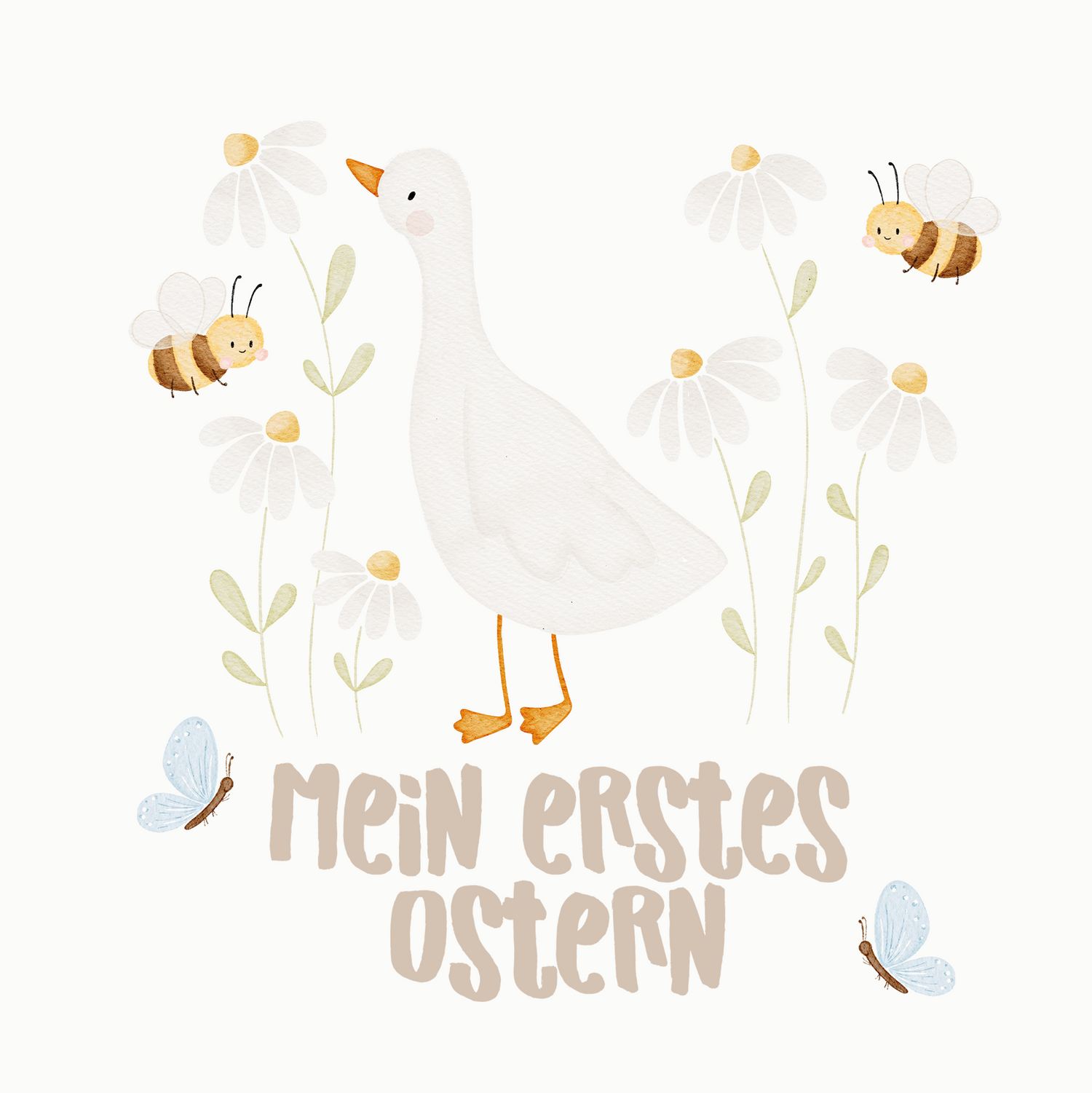 Hej Hanni Bügelbild Frühling Mein erstes Ostern