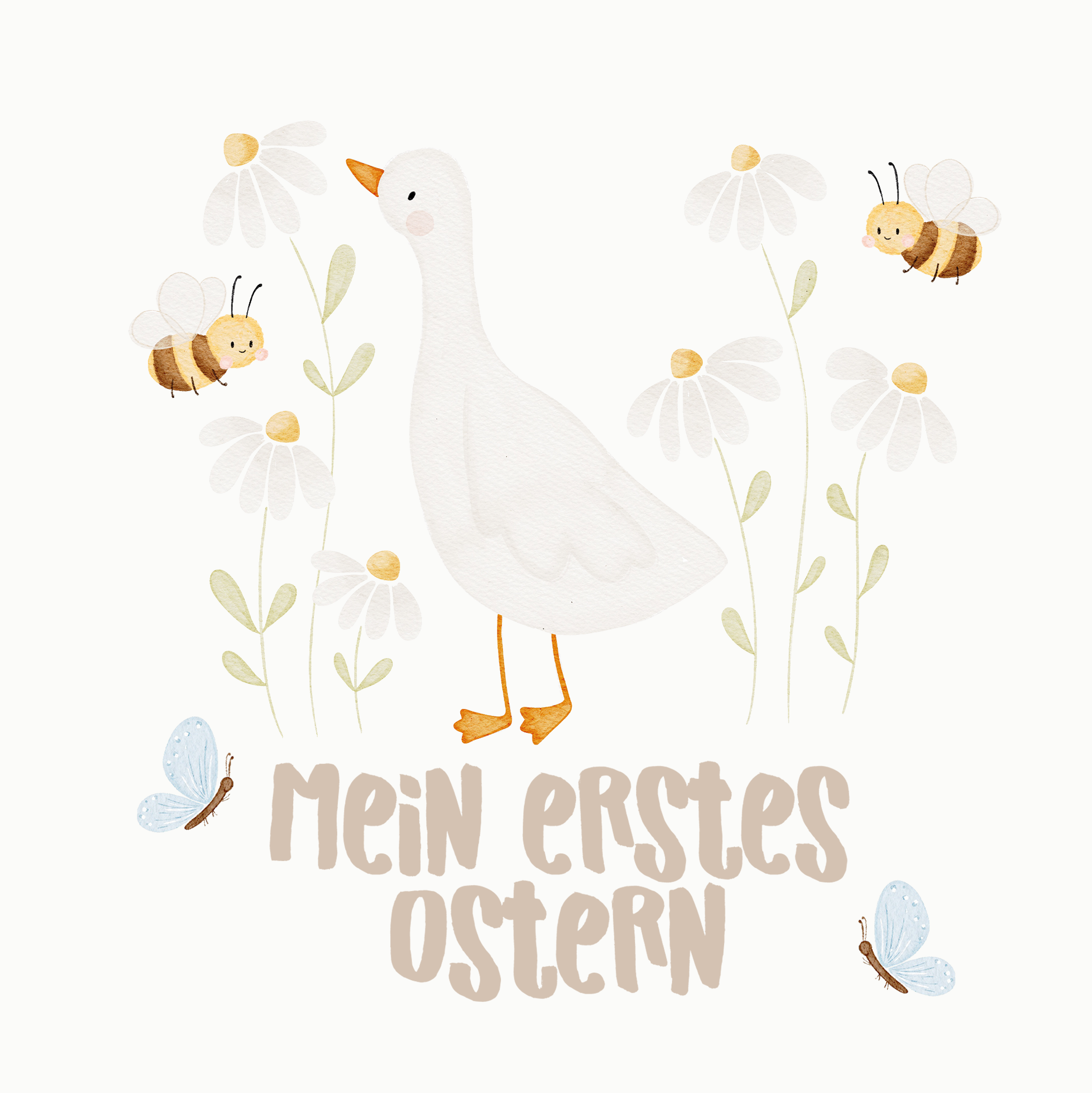Hej Hanni Bügelbild Frühling Mein erstes Ostern
