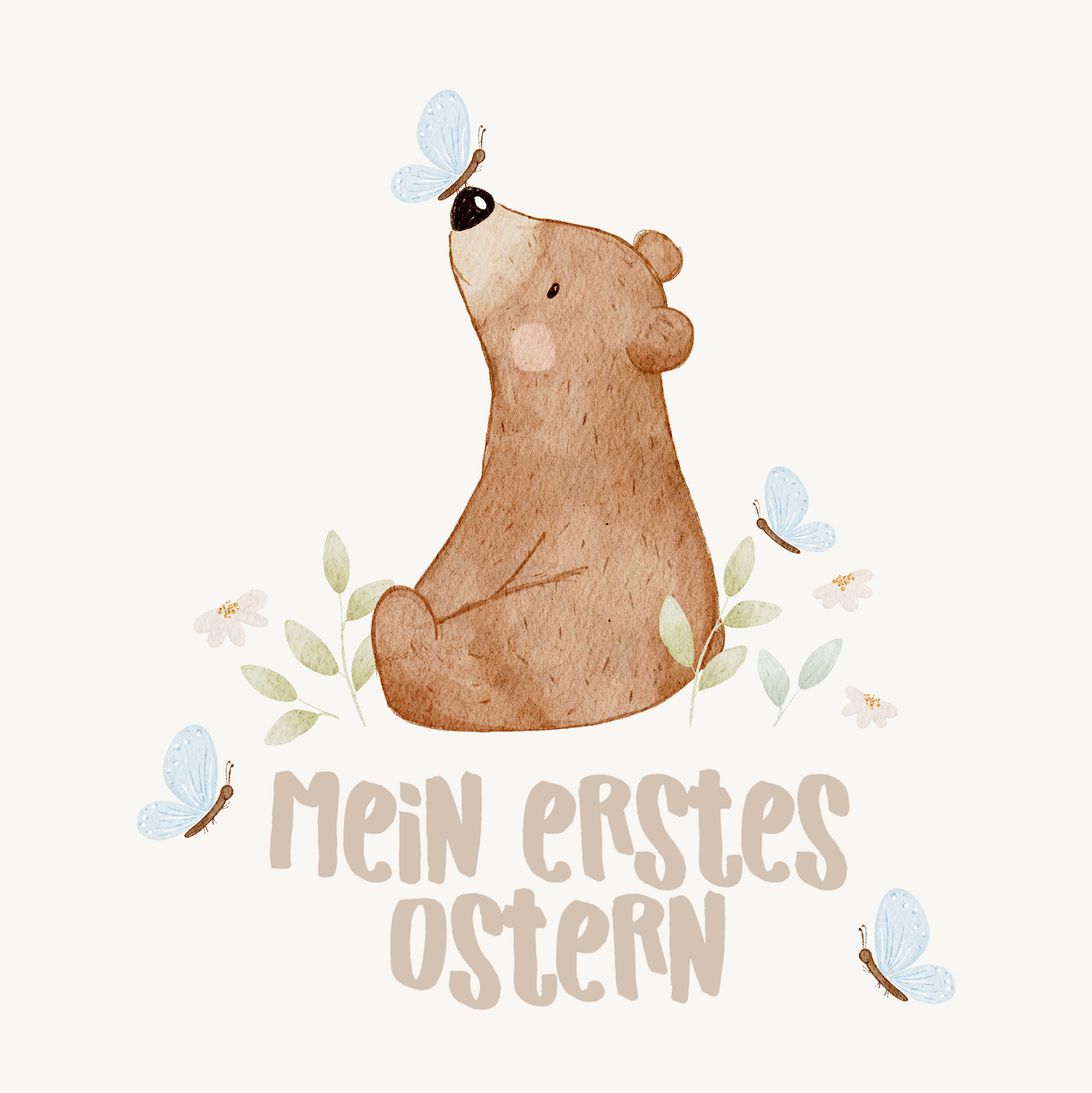 Hej Hanni Bügelbild Frühling Mein erstes Ostern
