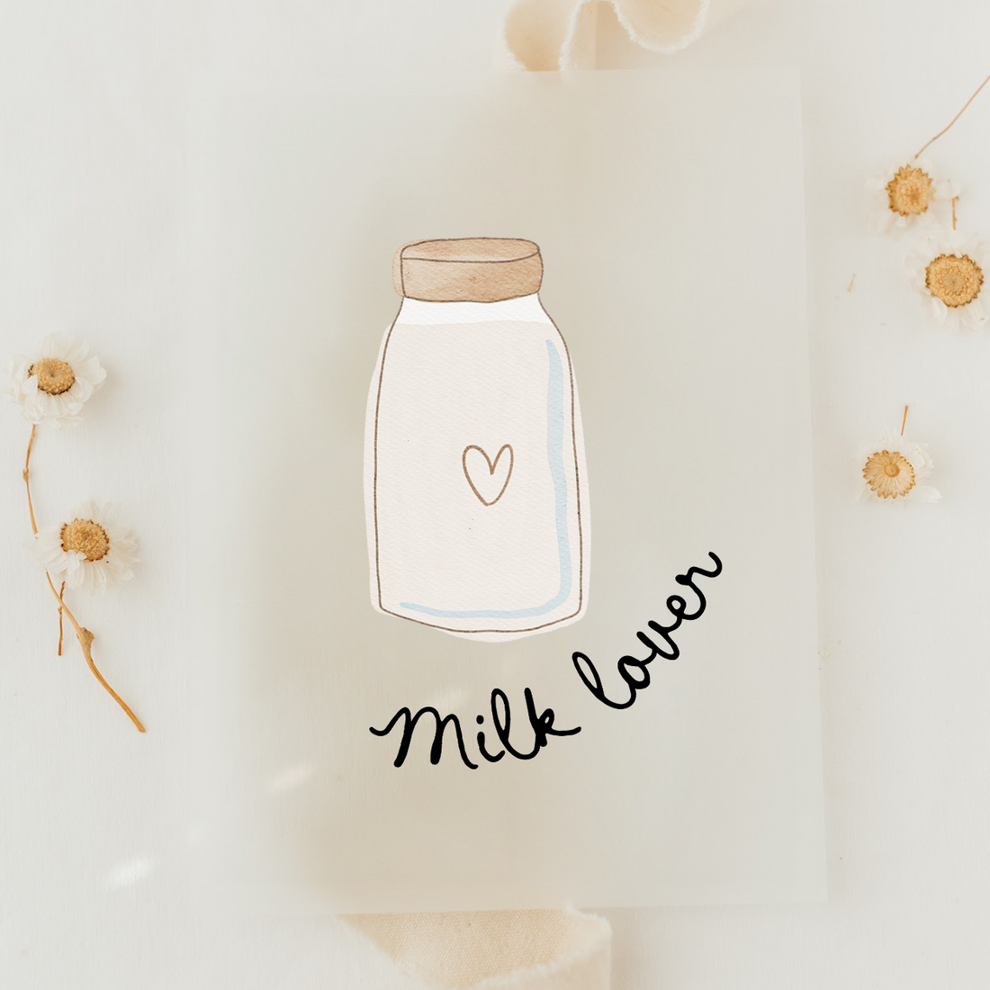 Hej Hanni Bügelbild Mini - Milklover