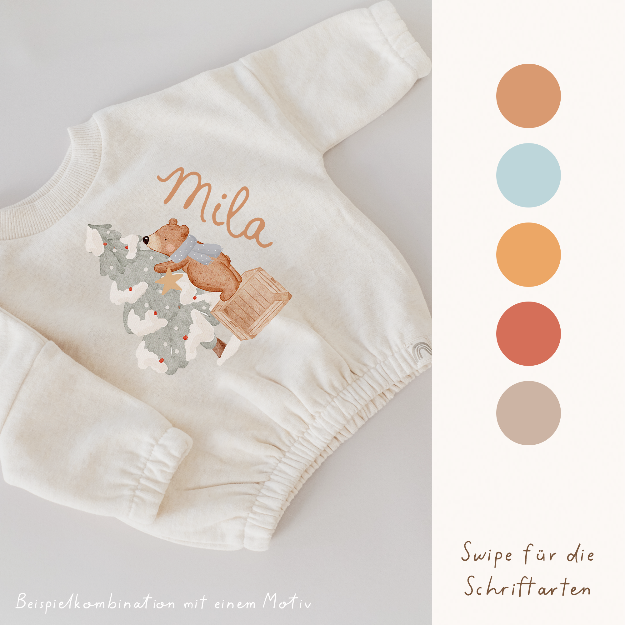 Hej Hanni Bügelbild Name