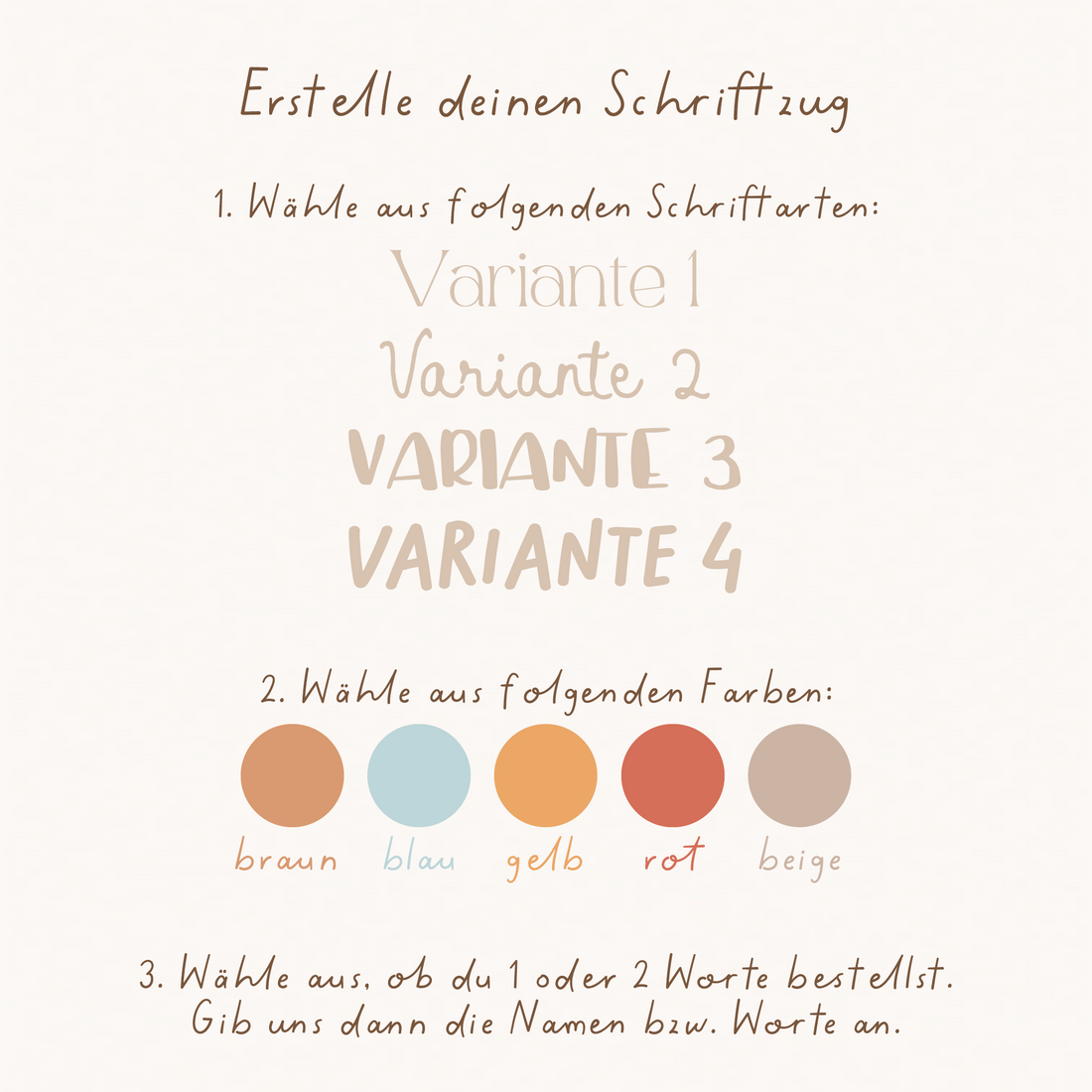 Hej Hanni Bügelbild Name