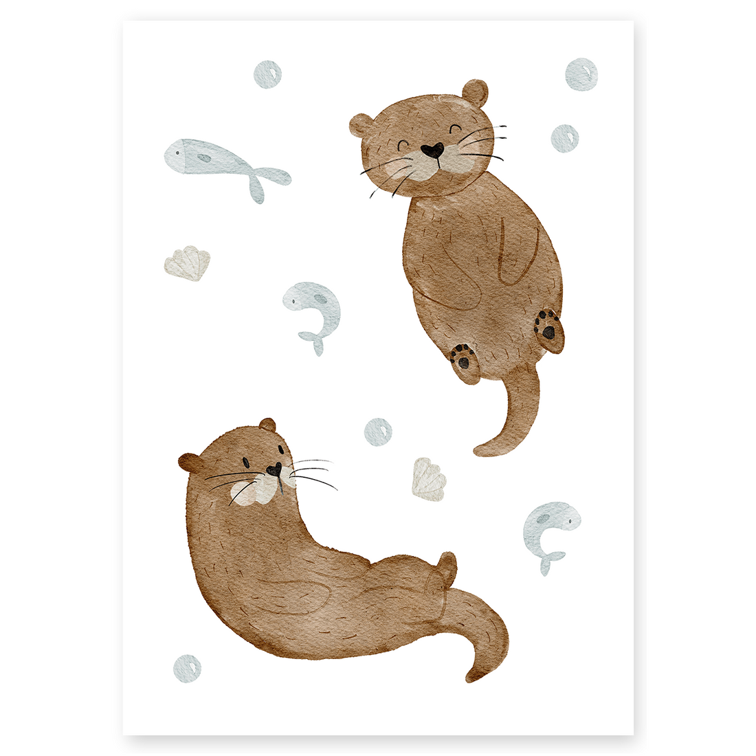 Kinderposter Otter