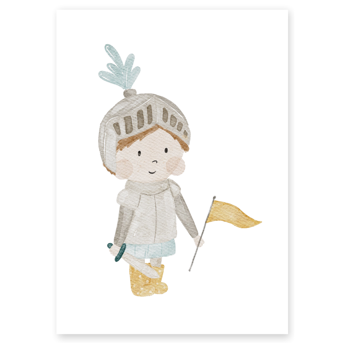 Kinderposter Ritter
