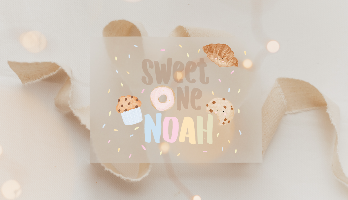 Hej Hanni Bügelbild Geburtstag Sweet One