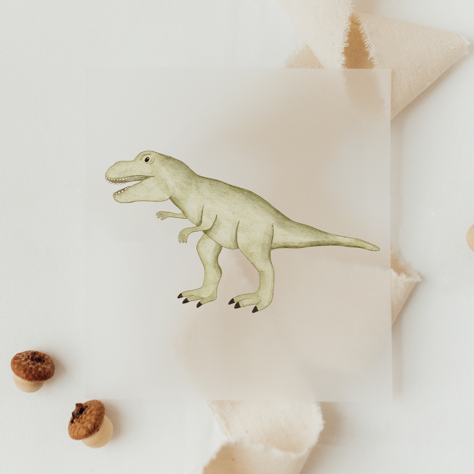 Bügelbild Dinosaurier T-Rex