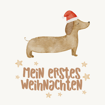 Hej Hanni Bügelbild Weihnachten Mein erstes Weihnachten