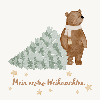 Hej Hanni Bügelbild Weihnachten Mein erstes Weihnachten