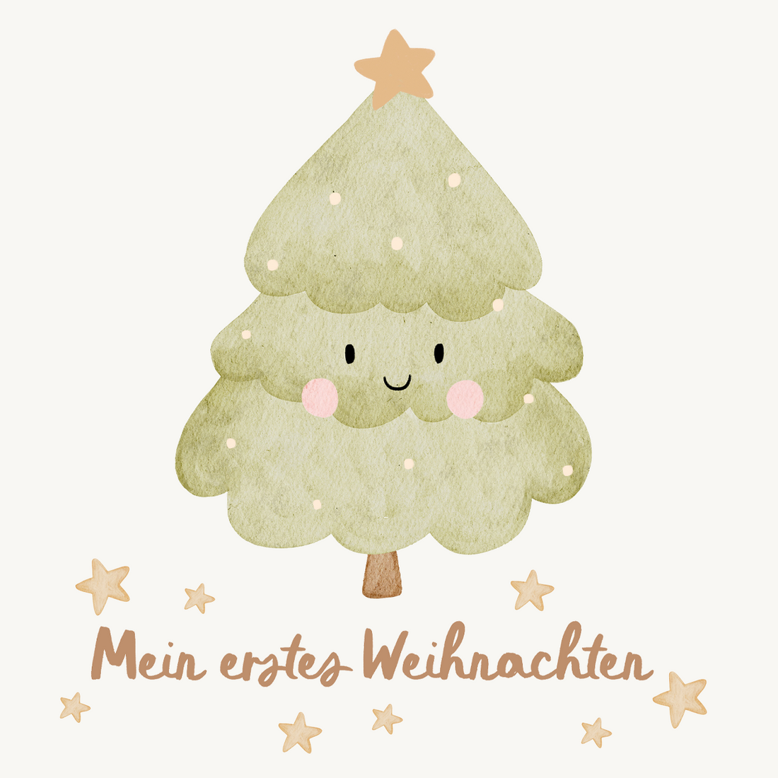 Hej Hanni Bügelbild Weihnachten Mein erstes Weihnachten