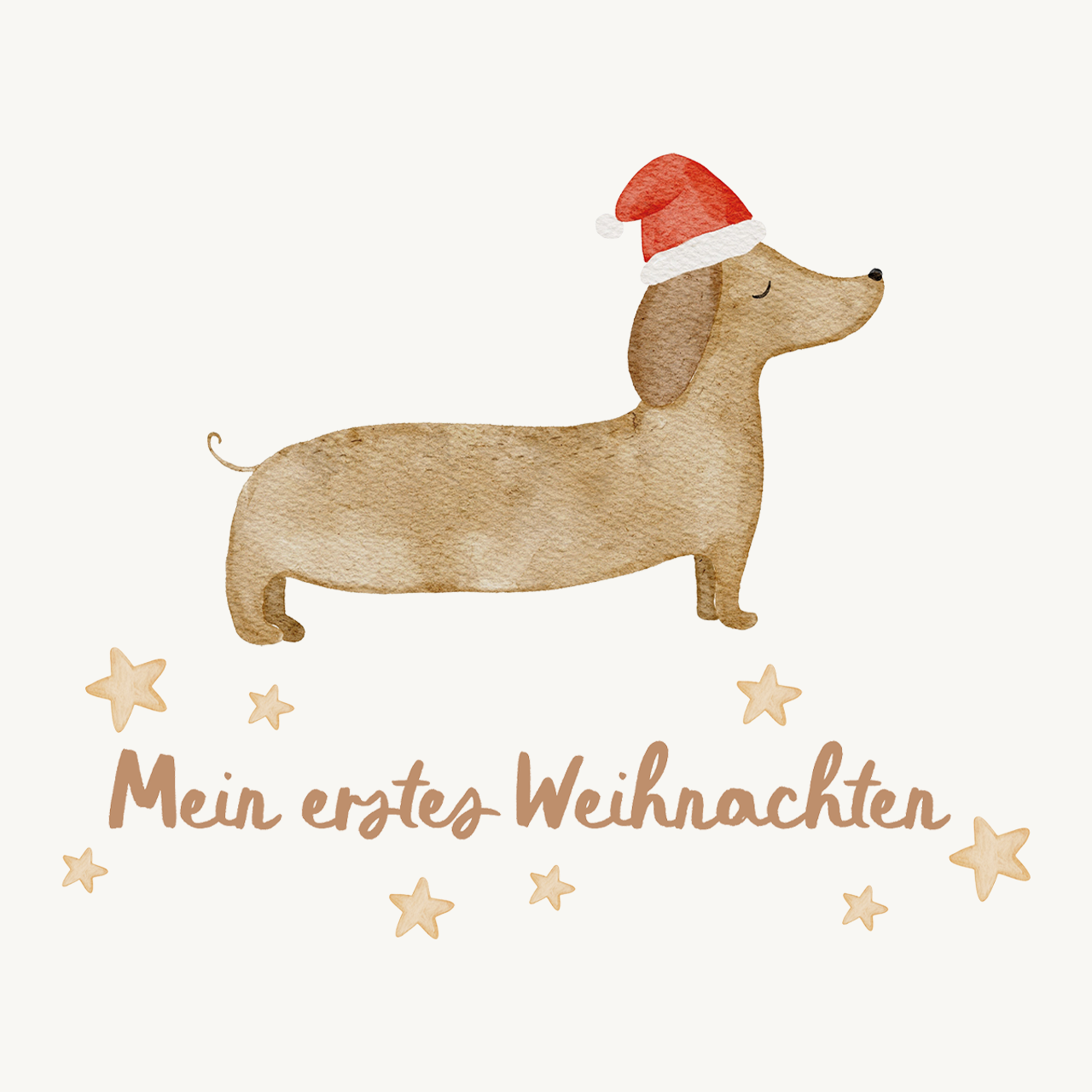 Hej Hanni Bügelbild Weihnachten Mein erstes Weihnachten