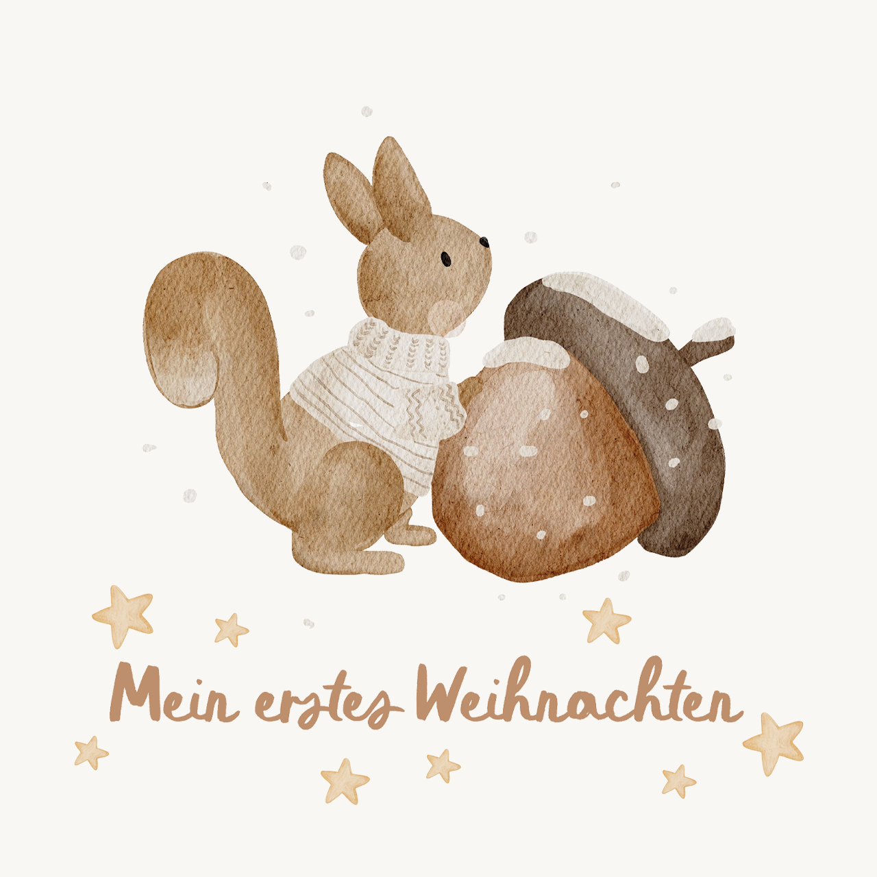 Hej Hanni Bügelbild Weihnachten Mein erstes Weihnachten