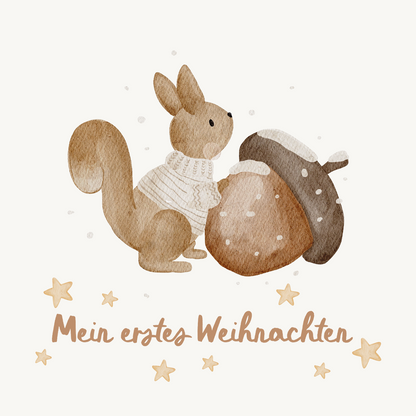 Hej Hanni Bügelbild Weihnachten Mein erstes Weihnachten