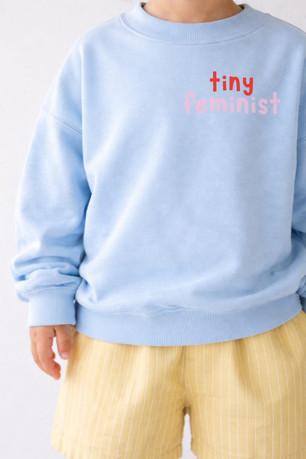 Hej Hanni Bügelbilder tiny feminist rot rosa