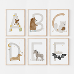 26 Buchstabenkarten im Set | Alphabet