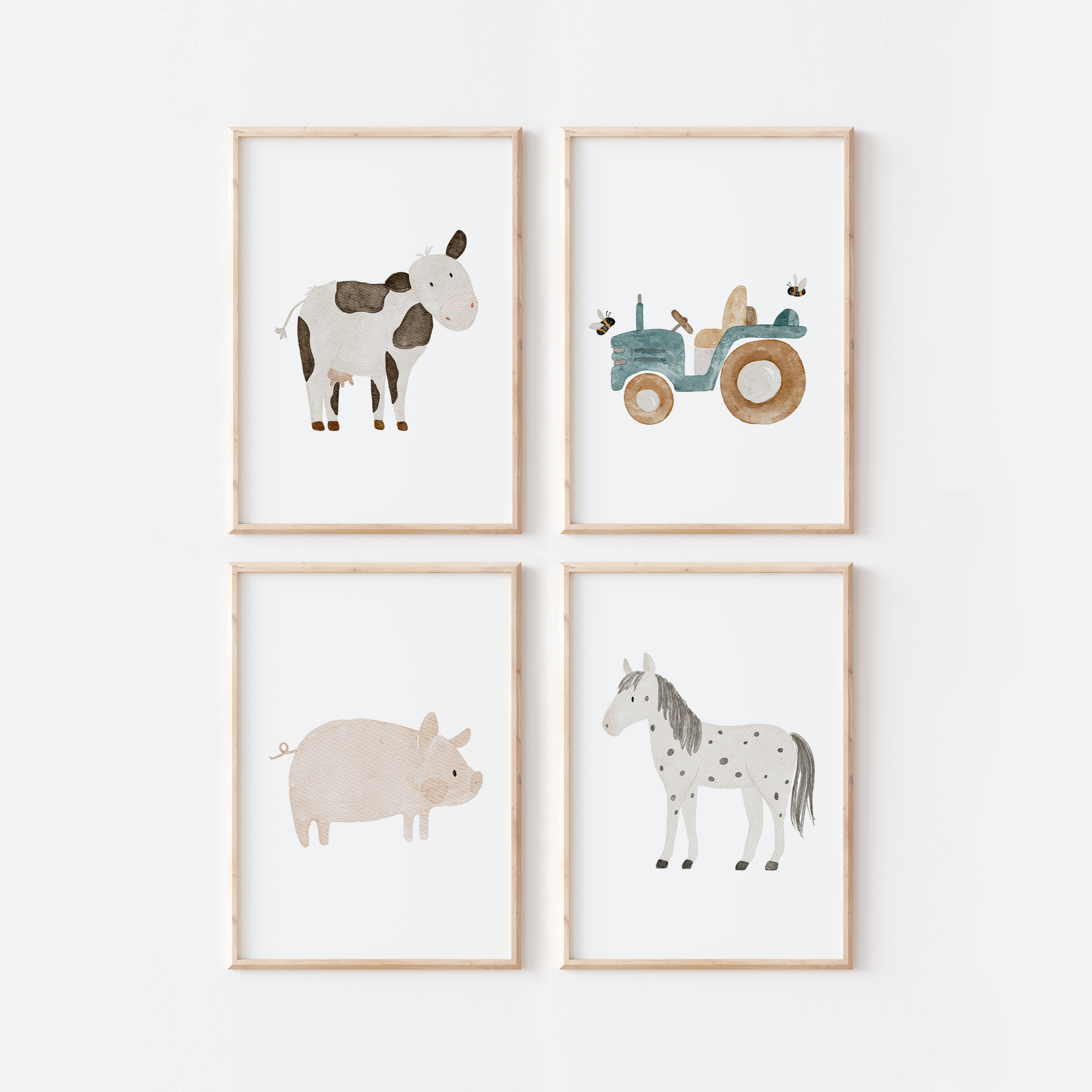 Poster Bauernhof A4 & A3