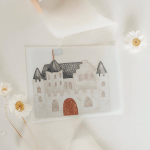 Bügelbild Burg