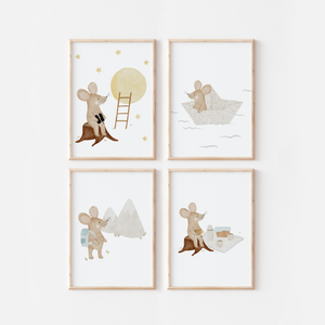 Poster Ennis Abenteuer A4 & A3 / einzeln und im Set