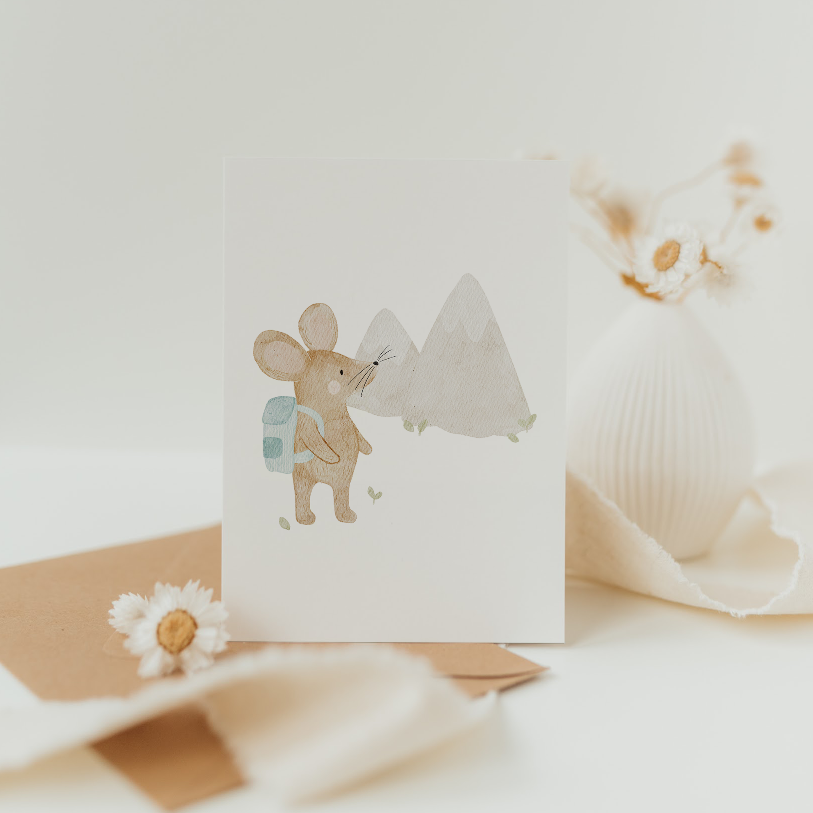 Postkarte Ennis Wanderung