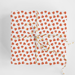 Geschenkpapier Erdbeeren
