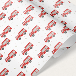 Geschenkpapier Feuerwehr