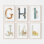 26 Buchstabenkarten im Set | Alphabet