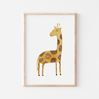 Hej Hanni Poster Safari A4