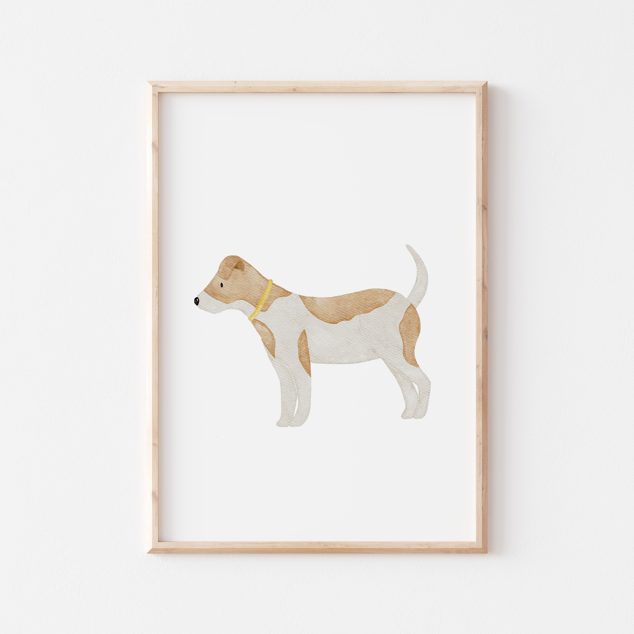 Poster Hund A4