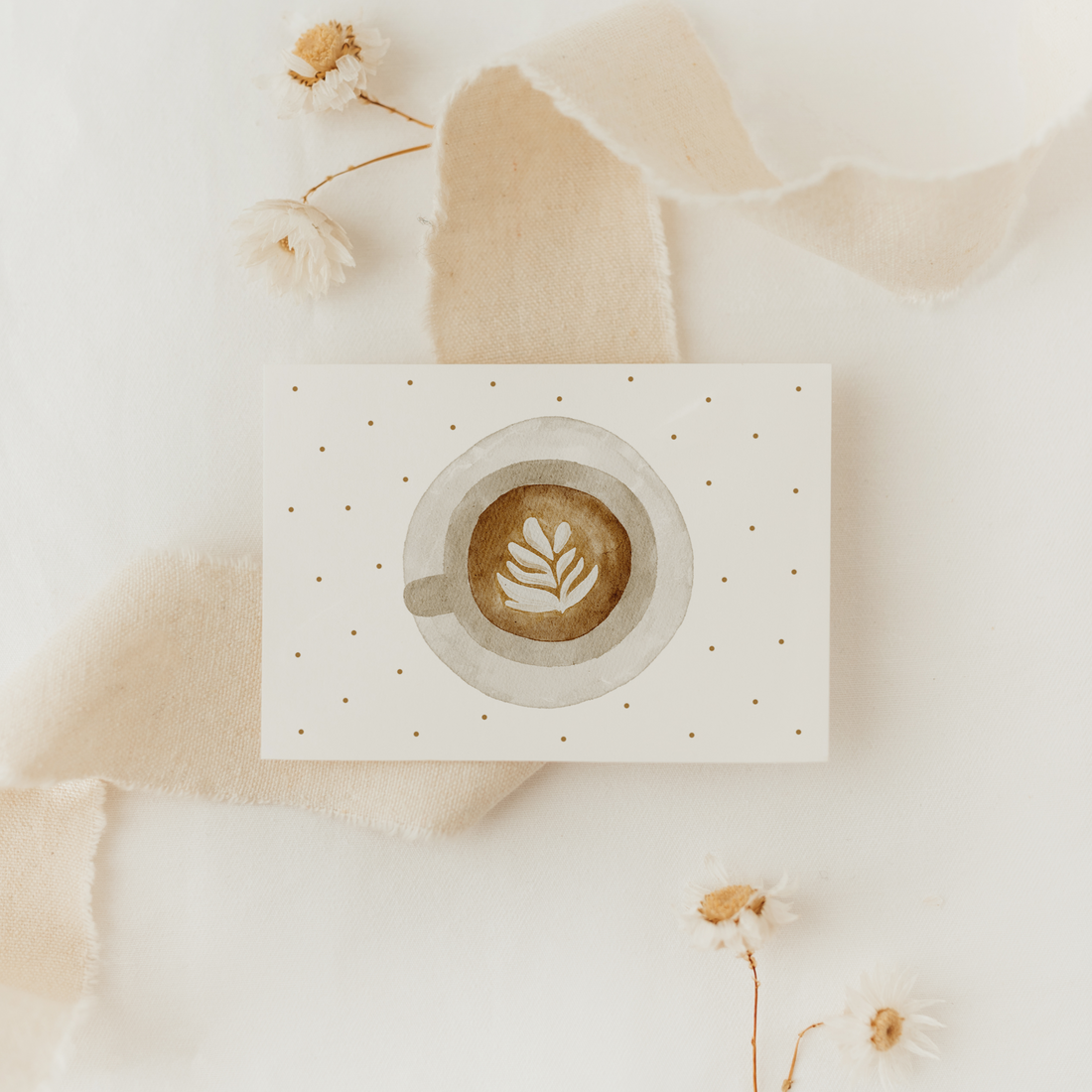 Hej Hanni Minikarte Kaffee A7