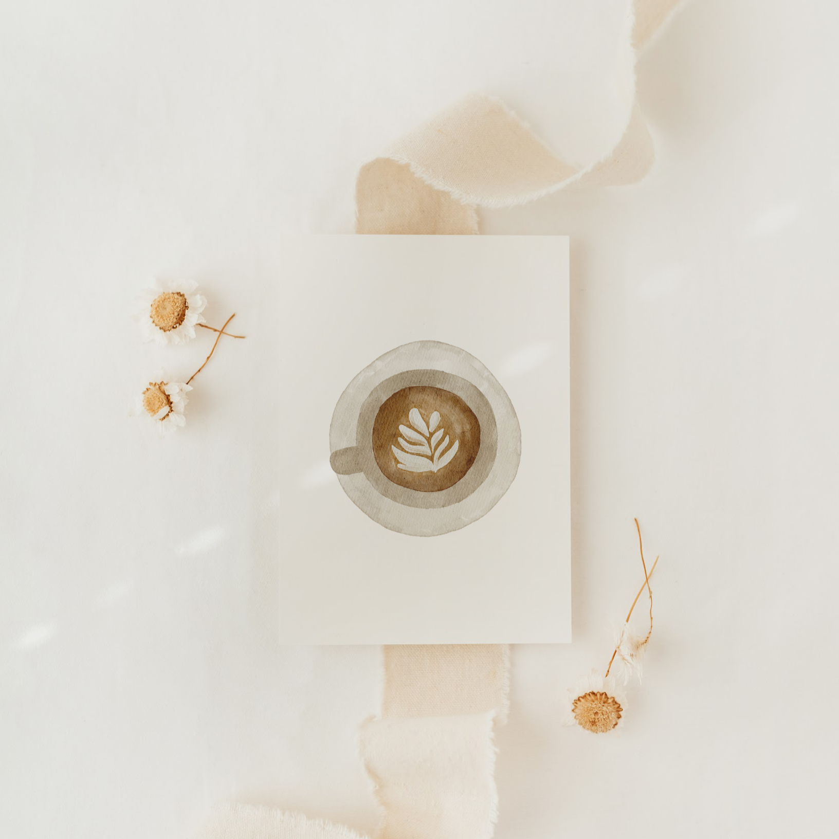 Postkarte Kaffee A6