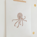 Poster Meerestiere A4 & A3 | Set oder Einzeln