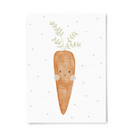 Postkarte Ostern Möhre