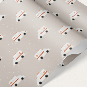 Geschenkpapier Rettungswagen
