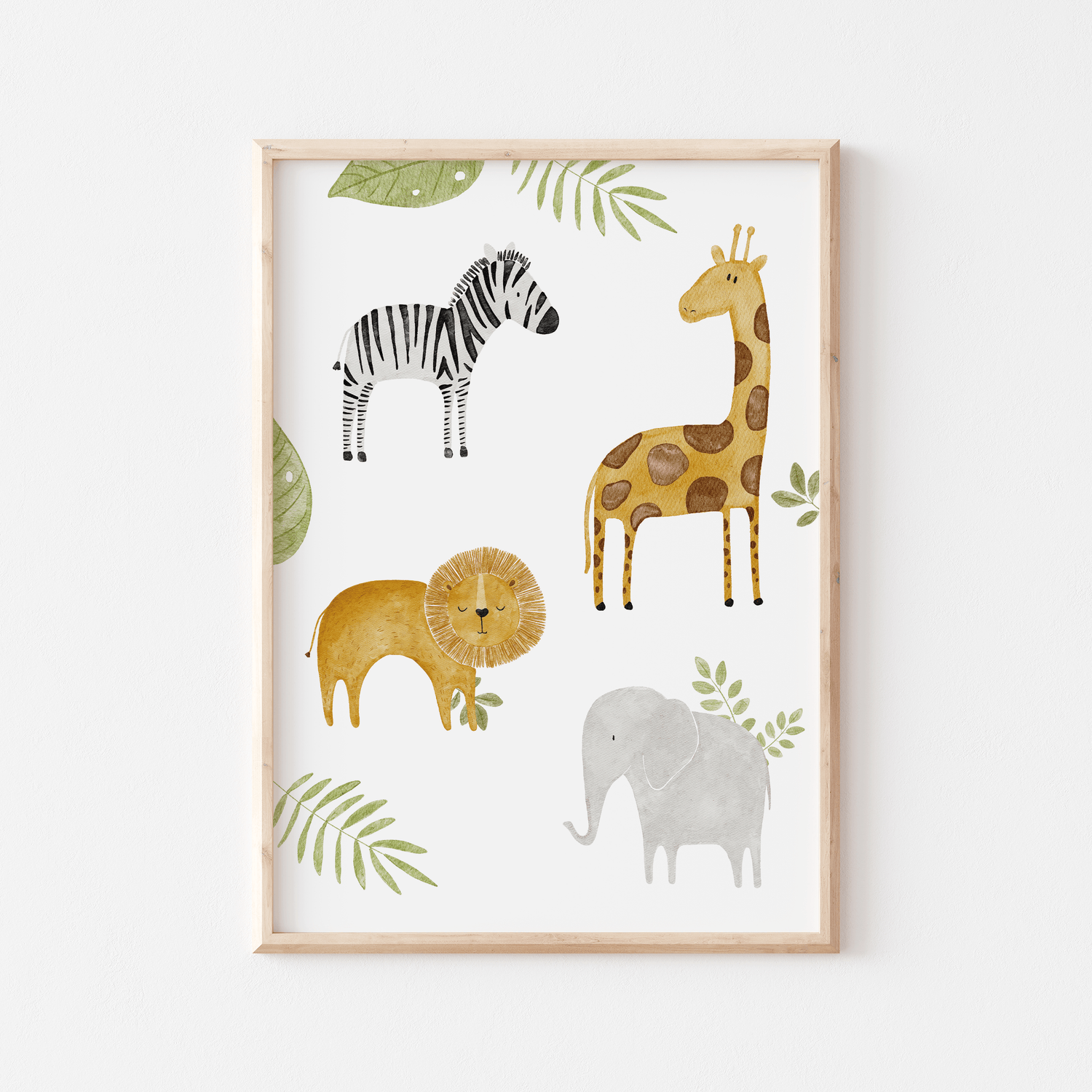 Poster Safari A4 &amp; A3