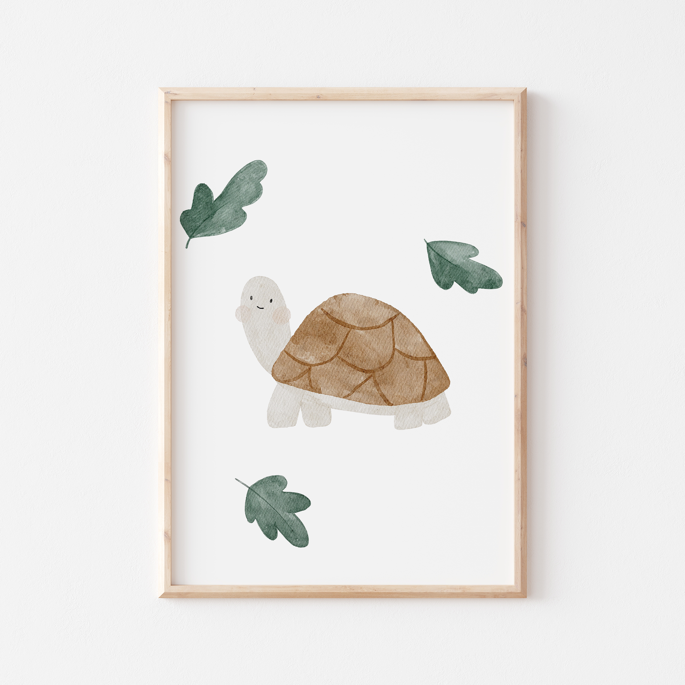 Poster Schildkröte A4 &amp; A3