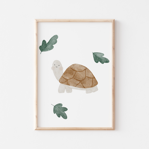 Poster Schildkröte A4 & A3
