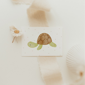 Minikarte Schildkröte A7