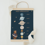Poster Unser Sonnensystem A4
