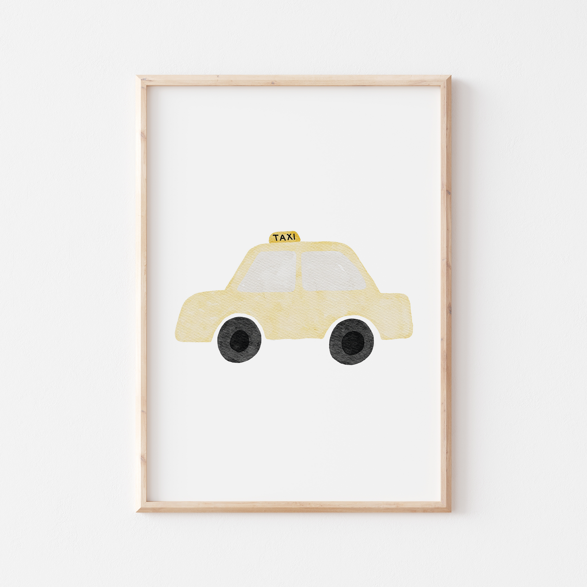 Poster Taxi A4