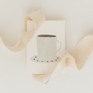 Minikarte Weihnachten Tasse A7