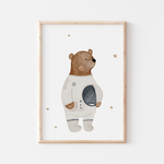 Poster Weltraum A4 & A3