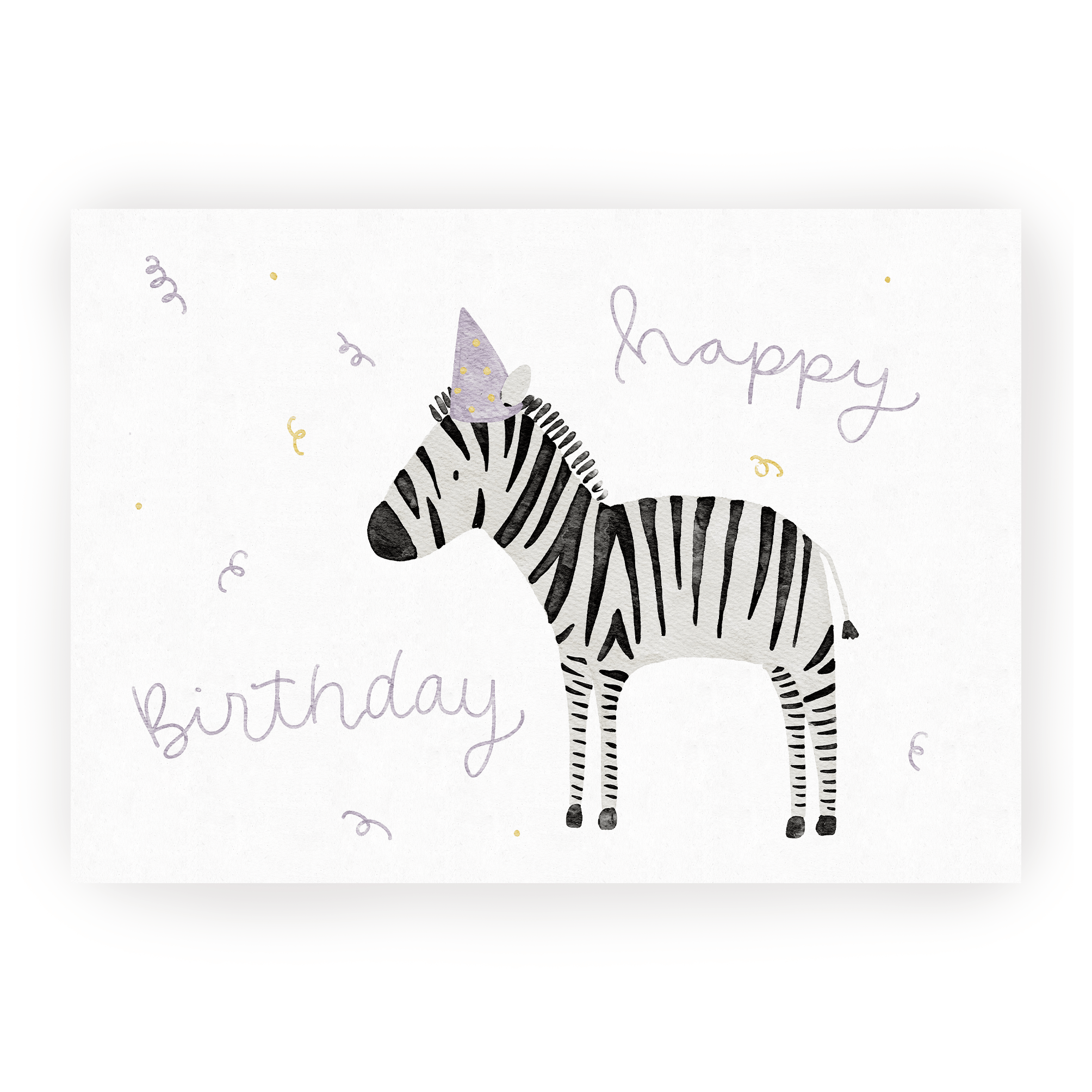Postkarte Geburtstag Safaritiere