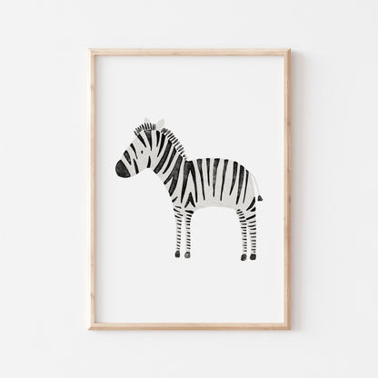 Hej Hanni Poster Safari A4