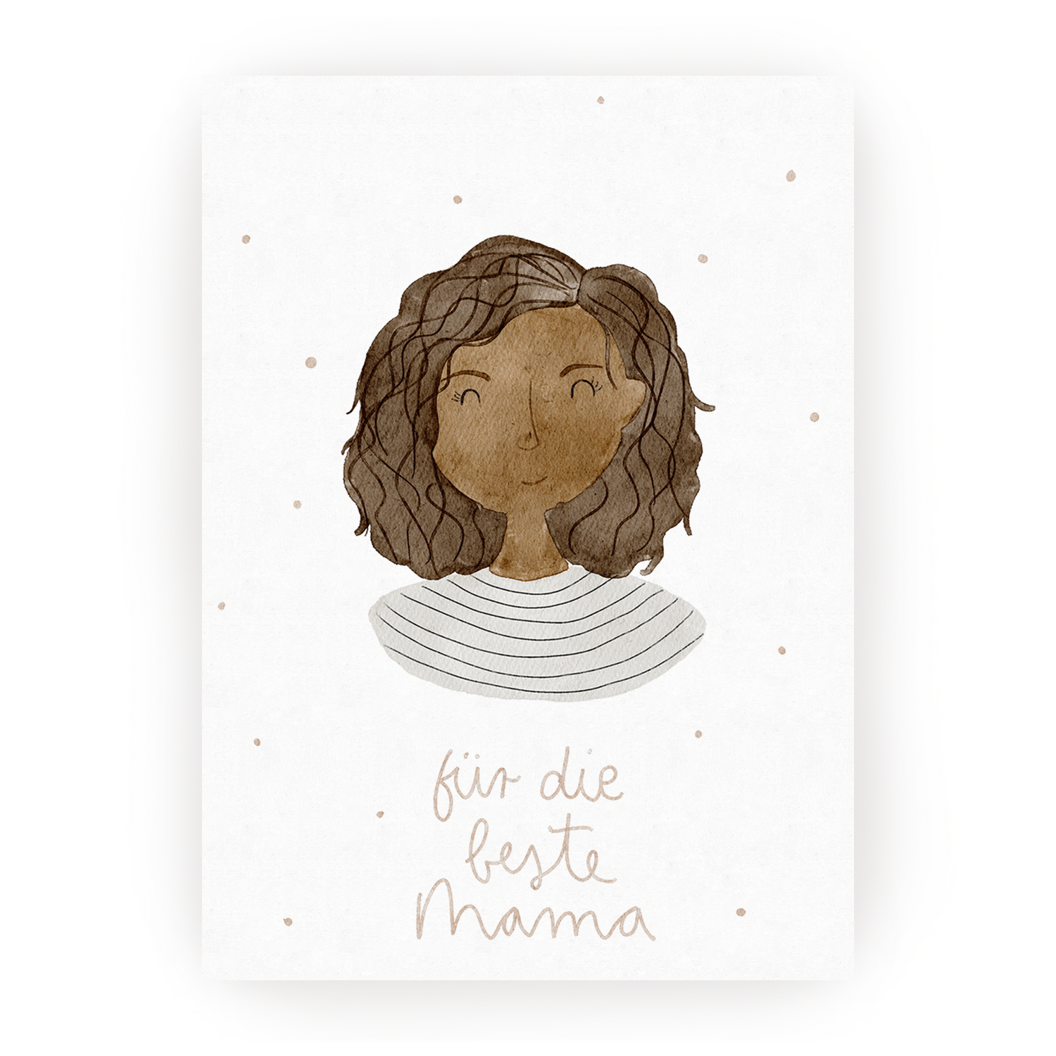 Postkarte beste Mama