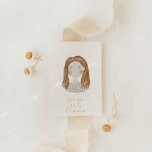 Postkarte beste Mama