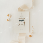 Postkarte Hallo Baby / auch für Zwillinge
