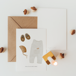 Postkarte Hallo kleines Baby