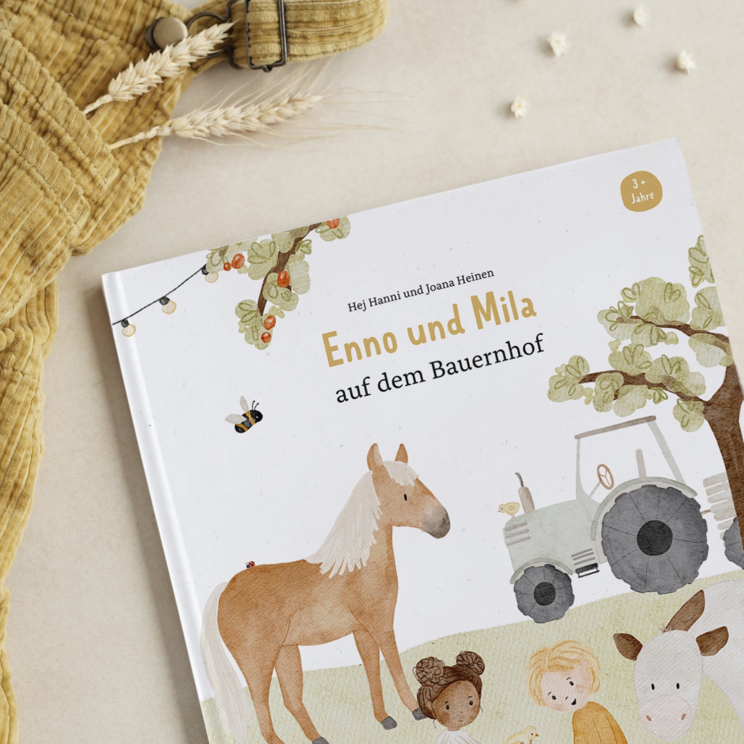 Kinderbuch Enno und Mila auf dem Bauernhof